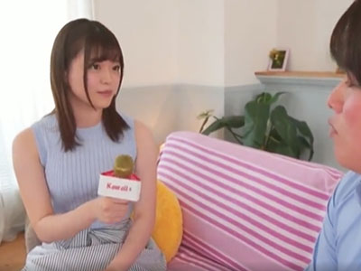 女子アナ志望の清楚系女神が撮影しながらのパコに緊張しつつも絶頂