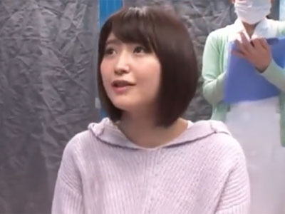 アパレル勤務の童顔娘が初対面男にザーメン生種付けされ着床アクメ