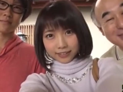 童顔でアイドル級の美少女がおっさんチンポをチン食べチオご奉仕