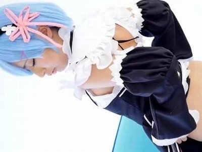 貧乳けど完成度激高！REゼ〇・レムコスの美少女がアヘアヘ淫語パコ