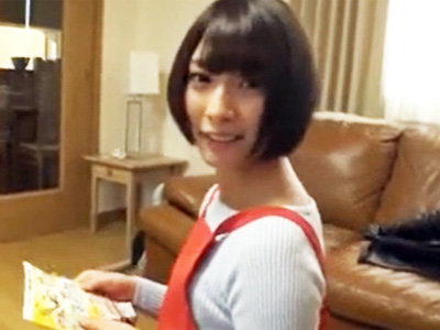 ムッチリデカ尻の美少女家政婦を我慢できずに襲って無許可中出しｗ