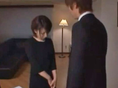 未亡淫乱奥さんの弱みを握って性処理専用の奴隷に調教レイプするクズ男