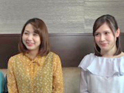 2人組の女たちをナンパしホテルに連れ込み中出し3Pファック