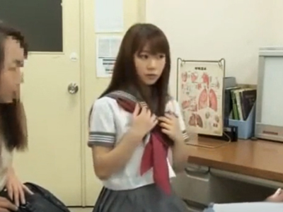 妊娠検査で悪徳医者に中出しされて本末転倒な美少女JKｗｗ