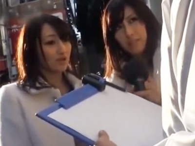 「アンケート…？」騙して連れてきた素人美女をハメてザーメン中出し